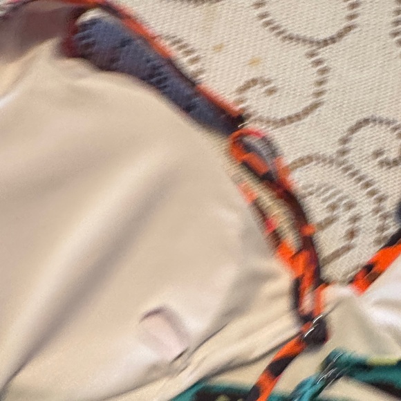 SHEIN Multicolor Tropical Leopard high waisted bikini size XXL - Picture 6 of 7